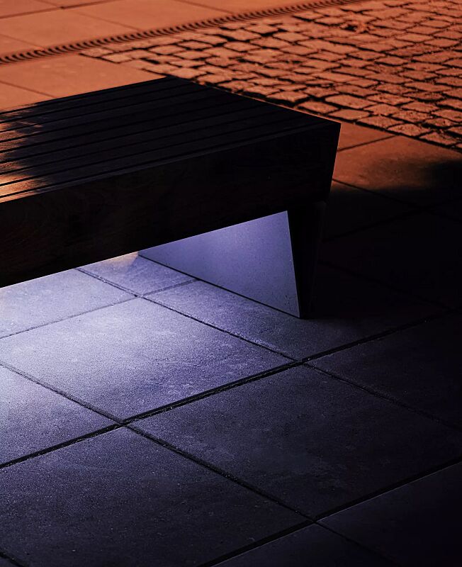 Detail: LED-Beleuchtung