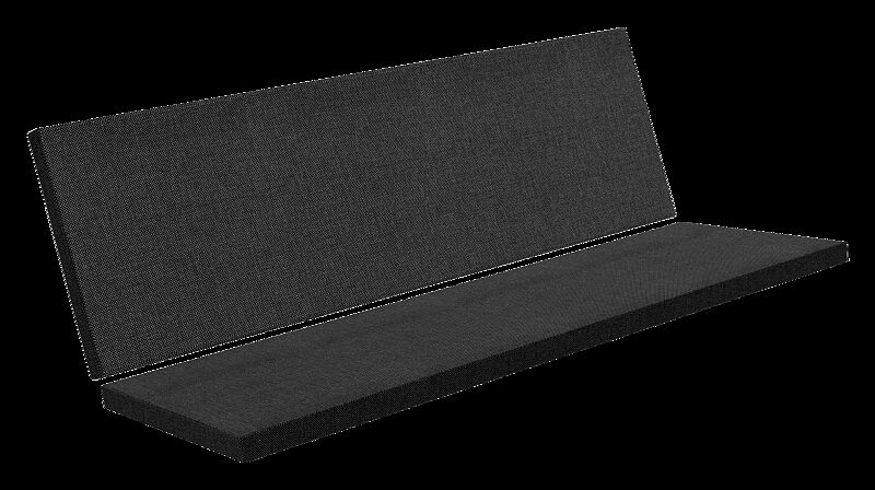 Polsterauflage für Sitzbank STACK in dunkelgrau - 83