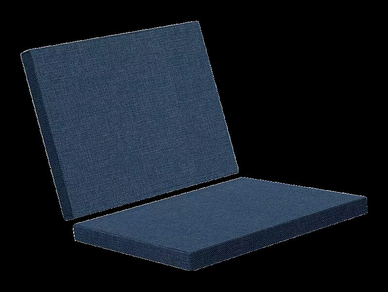 Polsterauflage für Sitz STACK in dunkelblau - 49
