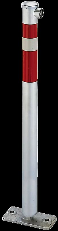 Sperrpfosten REUS ohne Fußpedal, Dreikantschloss
