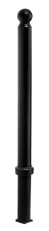 Poller TUSSON mit Kugelkopf, zum Festeinbetonieren