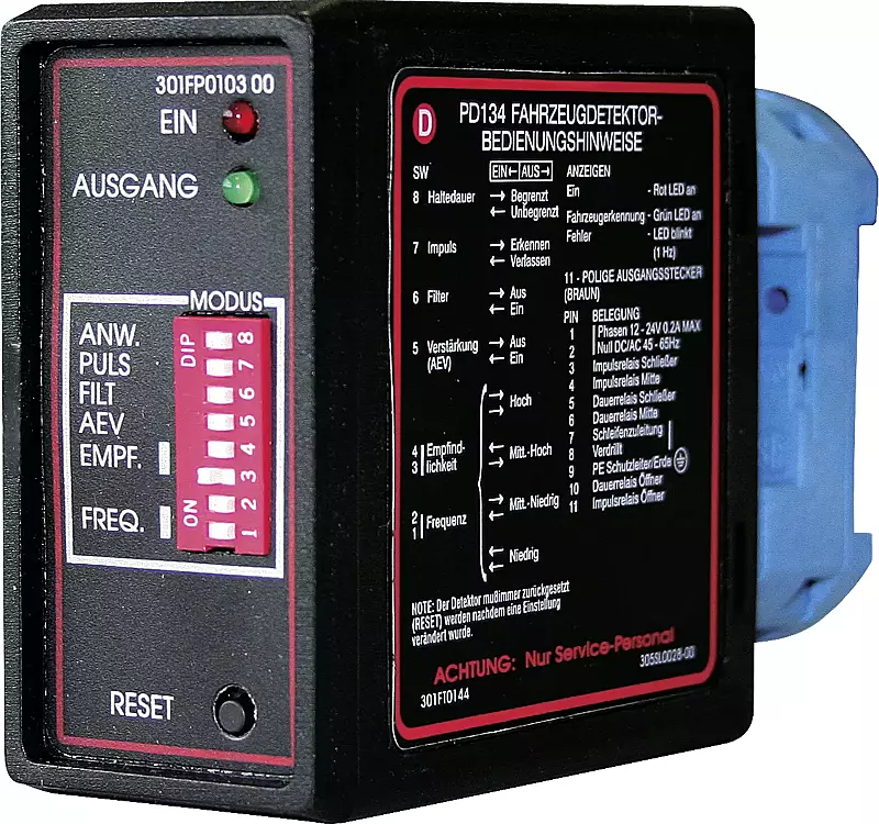 2-Kanal Induktionsschleifendetektor