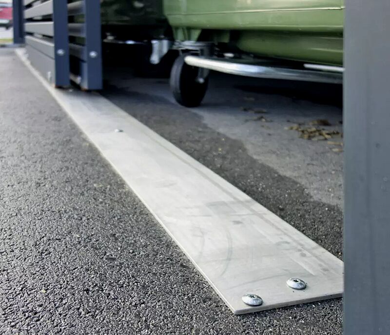 Bodenblech für Schiebetüren