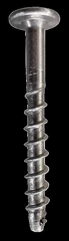 Betonschraube mit Sechskantkopf, 6 x 60 mm Edelstahl A4