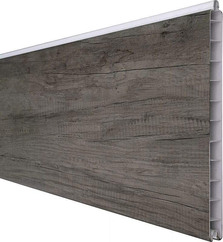 Wandelement foliert in monument oak