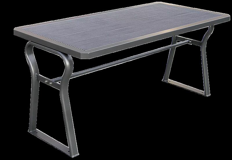 Tisch GAMMA in RAL 7016 anthrazitgrau