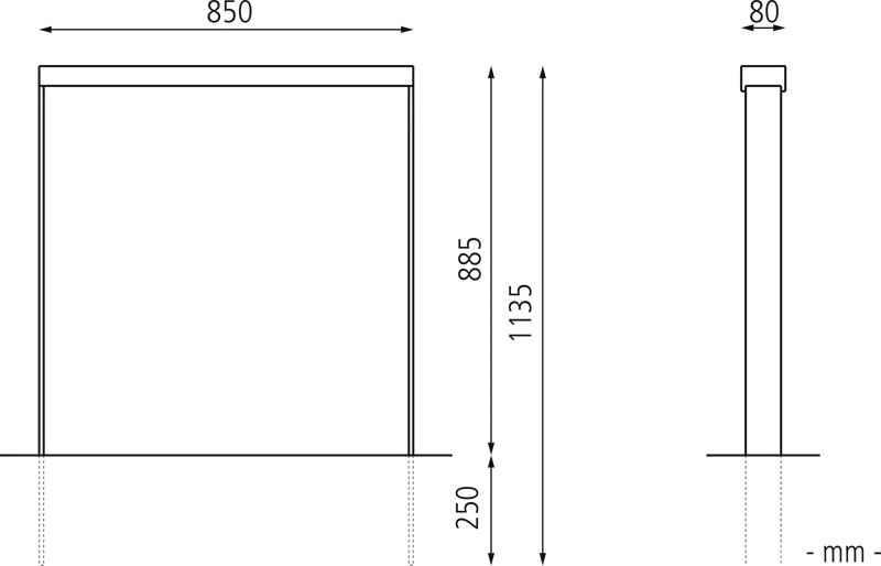 244.952/anlehnbuegel-utah-breite-850-mm-feuerverzinkt-zum-einbetonieren__shoKAT0052486