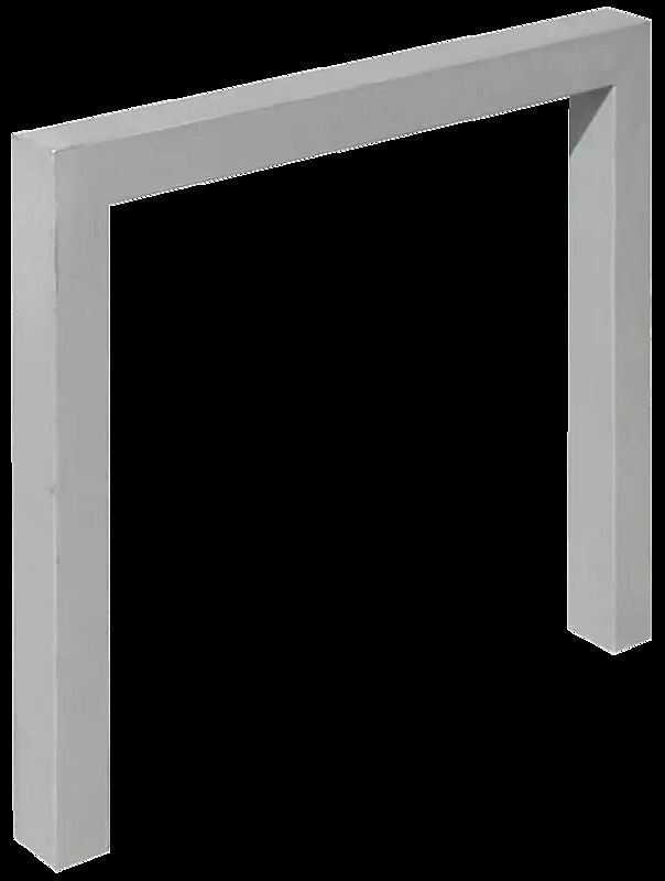 Anlehnbügel PRISMA zum Einbetonieren, in DB 701 eisenglimmer