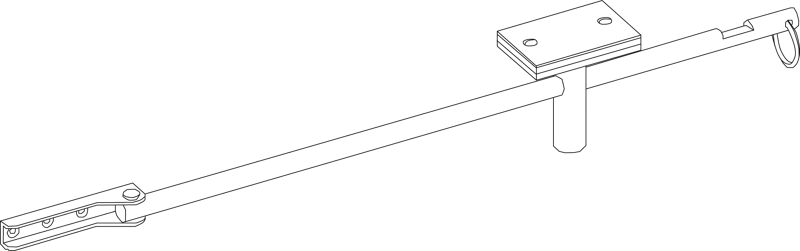 Türfeststeller für Drehflügeltür