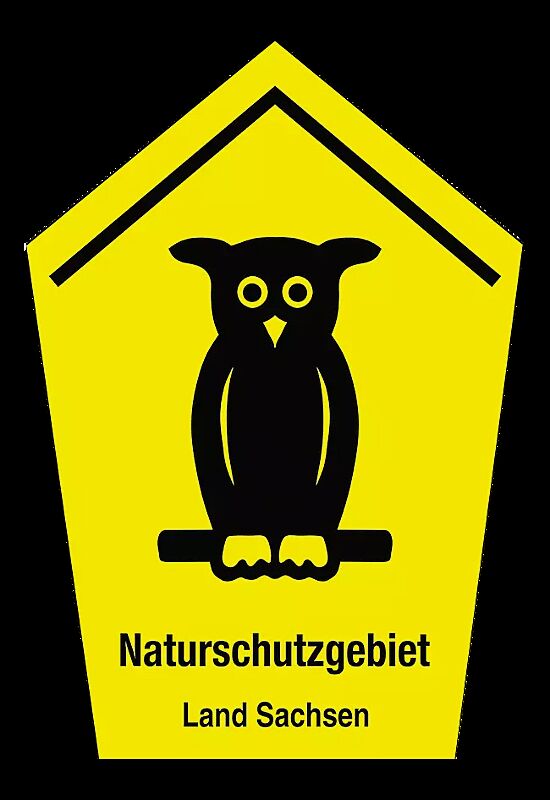 Hinweisschild: Naturschutzgebiet