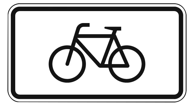 Verkehrszeichen: Radverkehr
