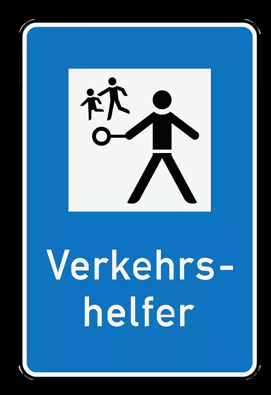 Verkehrszeichen: Verkehrshelfer