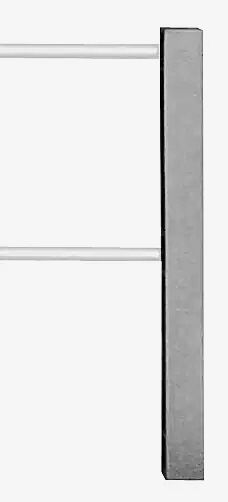 Geländer-Poller TAMORES Anfangs- / Endpoller