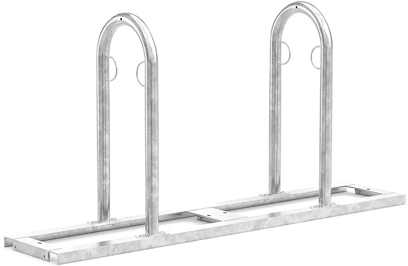 Reihenanlehnbügel ARVADA, 2 Anlehnbügel, feuerverzinkt