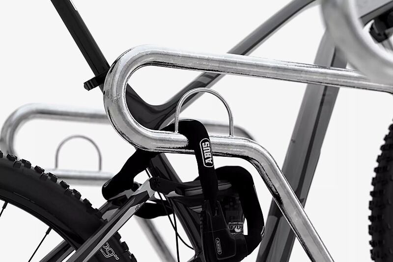 Detail: optimale Diebstahlsicherung