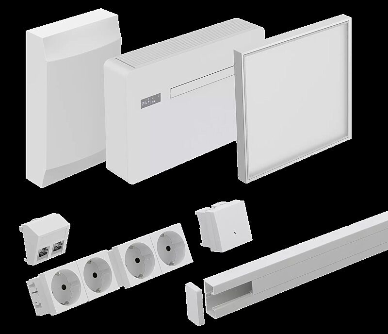 Elektro-Paket Starter+ Cool für Outdoor-Room LEPORIS