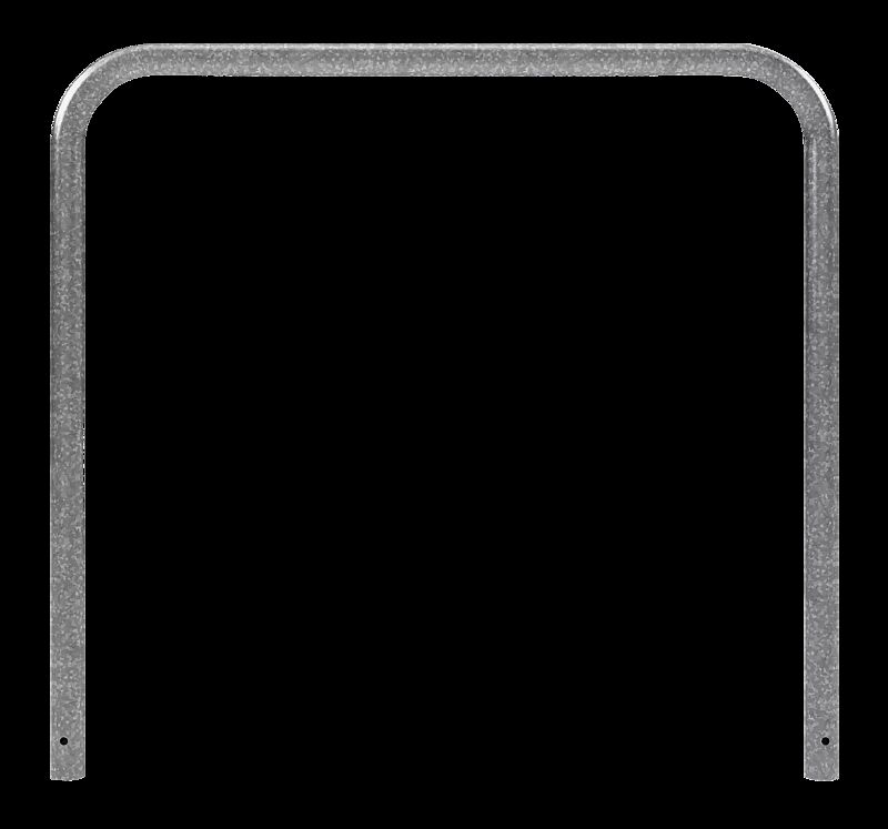 Sperrzaun VIHTI ohne Knieholm, Sperrbreite 1,5 m, zum Einbetonieren, feuerverzinkt