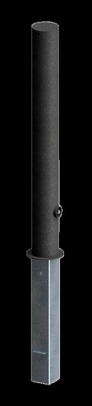 Poller MOSTOLES, Ø 102 mm, herausnehmbar, in RAL 7016 anthrazitgrau