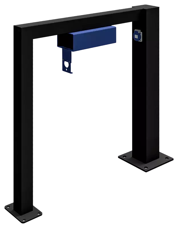 Anlehnbügel mit Ladestation BETIM, 2 Stellplätze