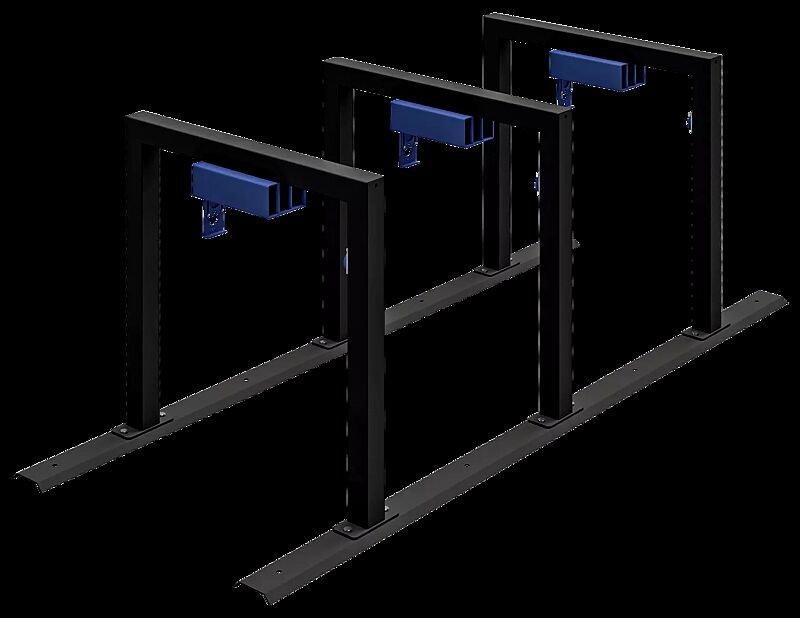 Anlehnbügel mit Ladebox BETIM, 3 bis 6 Stellplätze