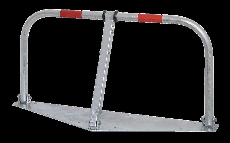 Parkbügel CENVES, mit Profilzylinderschloss, mit Bodenplatte