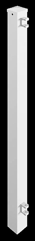 Anfangs- bzw. Endpfosten MANOM in weiß