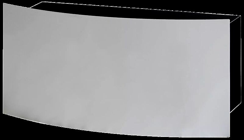 Zeitungsfach DINAN mit Vollblechblende Kasten aus Stahlblech, Blende aus Aluminium