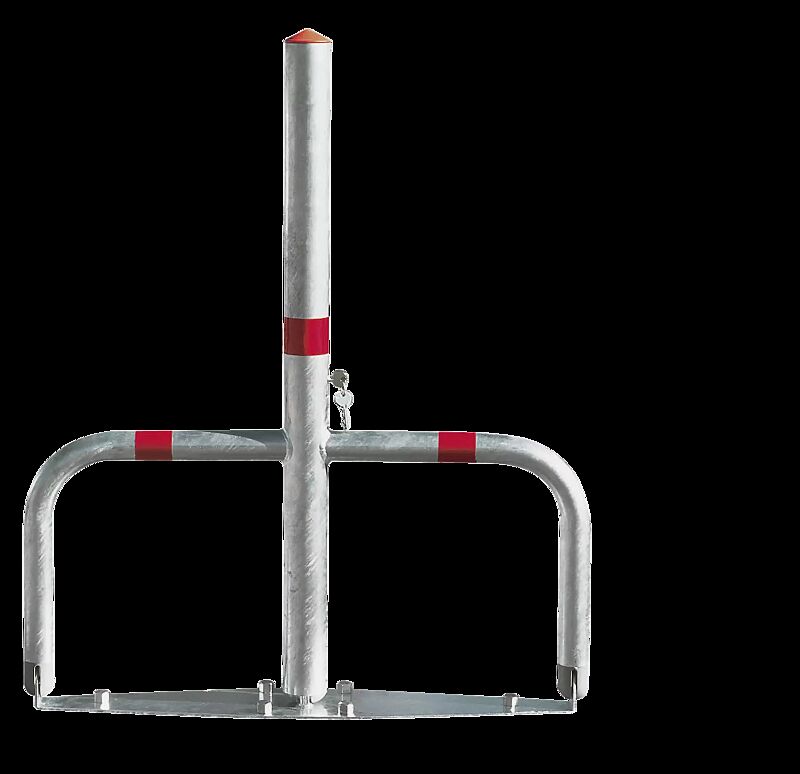 Parkbügel TELDE mit langem Mittelpfosten
