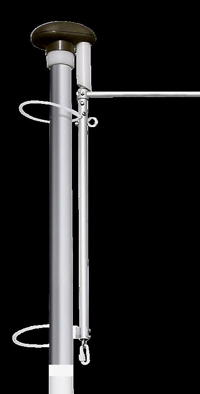 Detail: Teleskopausleger