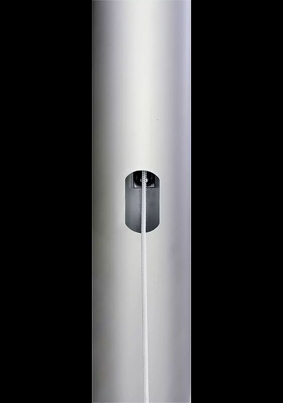 Detail: innenliegende Hissvorrichtung