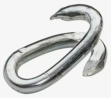 Verbindungsglieder zum Zusammenklemmen aus Stahl, feuerverzinkt - 5 x 23 mm