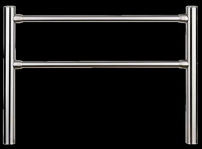 Geländersystem BORVO ohne Handlauf, mit Flachkopf, 1 m, zum Einbetonieren