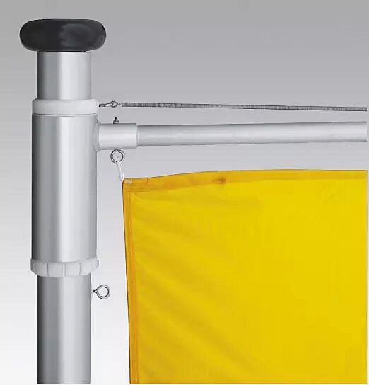 selbstrückstellender Keder-Drehausleger