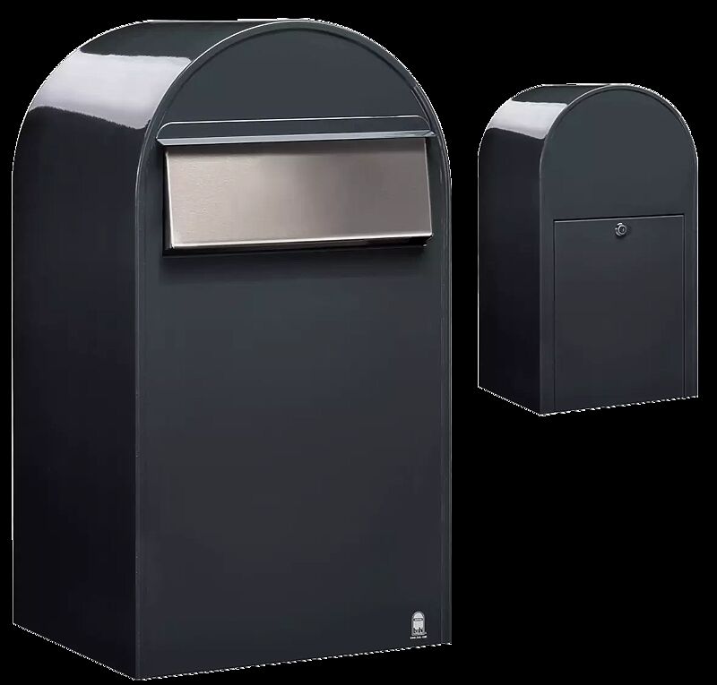 Briefkasten BOBI GRANDE B, in RAL 7016 anthrazitgrau