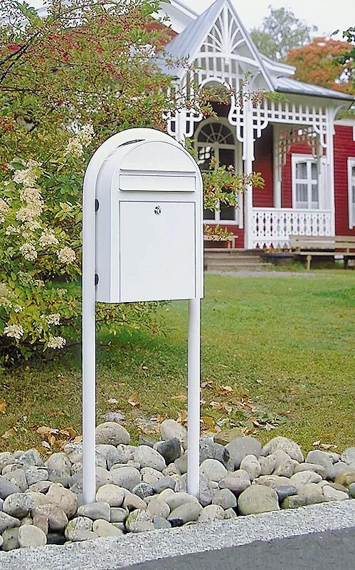 Briefkasten BOBI CLASSIC aus Stahl, feuerverzinkt und pulverbeschichtet