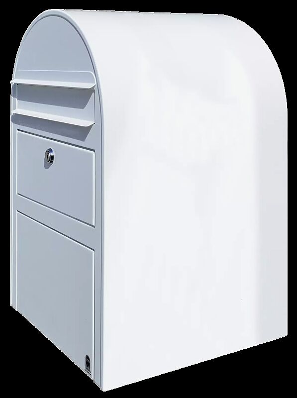 Briefkasten BOBI SWISS, in RAL 9016 verkehrsweiß