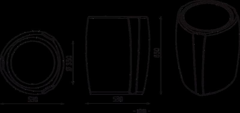 Abfallbehälter TALLIN aus Beton