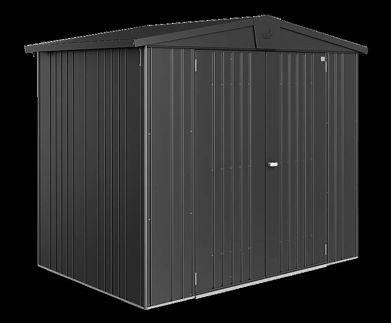 Gerätehaus EUROPA, Modell 3 in dunkelgrau-metallic