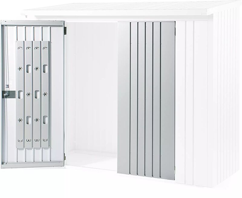 Türpaket für Geräteschrank WOODSTOCK® in silber-metallic