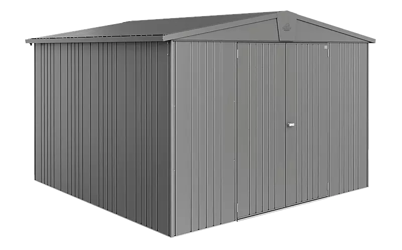 Gerätehaus EUROPA, Modell 7 in quarzgrau-metallic