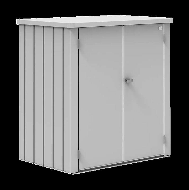 Geräteschrank ROMEO®, Modellgröße L, in silber-metallic
