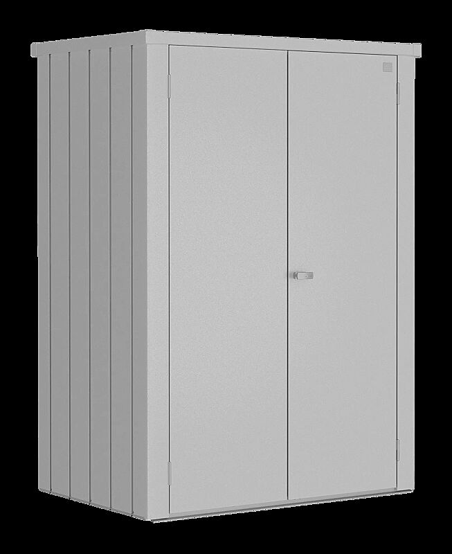 Geräteschrank ROMEO®, Modellgröße L HIGH, in silber-metallic