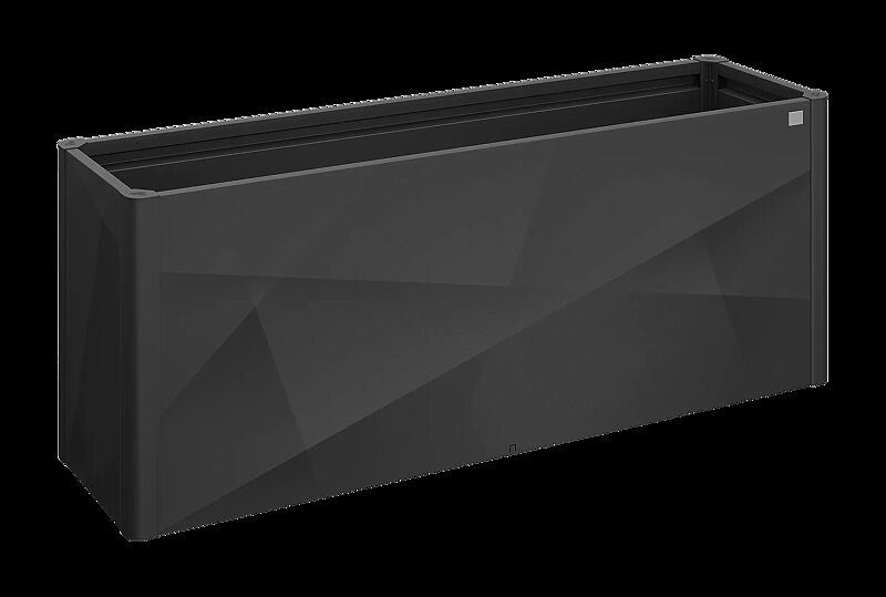 Hochbeet X-DESIGN, B x T 2000 x 500 mm, in dunkelgrau-metallic