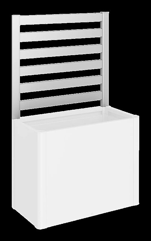 Rankgitter für Hochbeet X-DESIGN, Breite 1000 mm, in silber-metallic