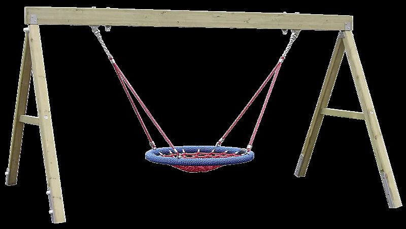 Nestschaukel STERNTALER, Schaukelsitz-Umwicklungstau in blau (Sonderausführung)