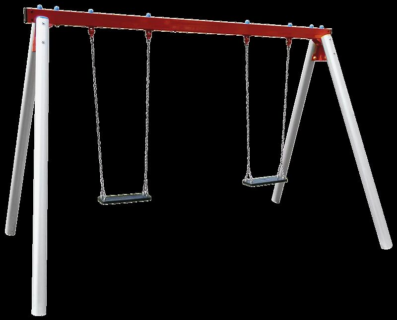 Doppelschaukel BIANCA mit 2 Standard-Sicherheitsschaukelsitzen