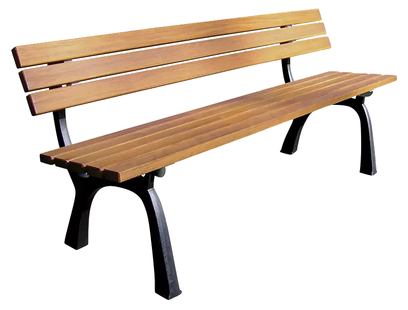 Sitzbank ORDONA mit Fichtenholzbelattung, lasiert