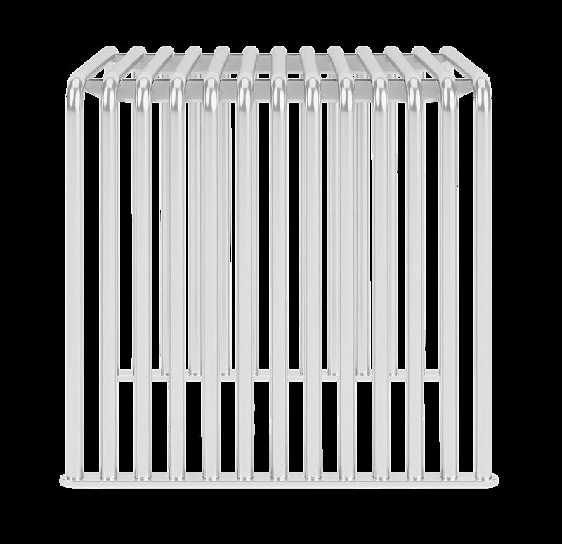 Sitz ANZIO aus Edelstahl