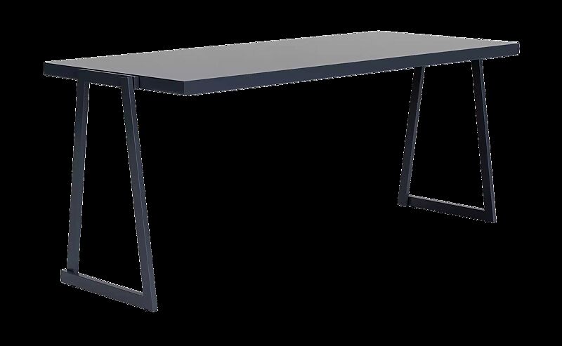 Tisch CORTINA, rechteckig, Breite 1800 mm, zum freien Aufstellen, in RAL 7024 graphitgrau