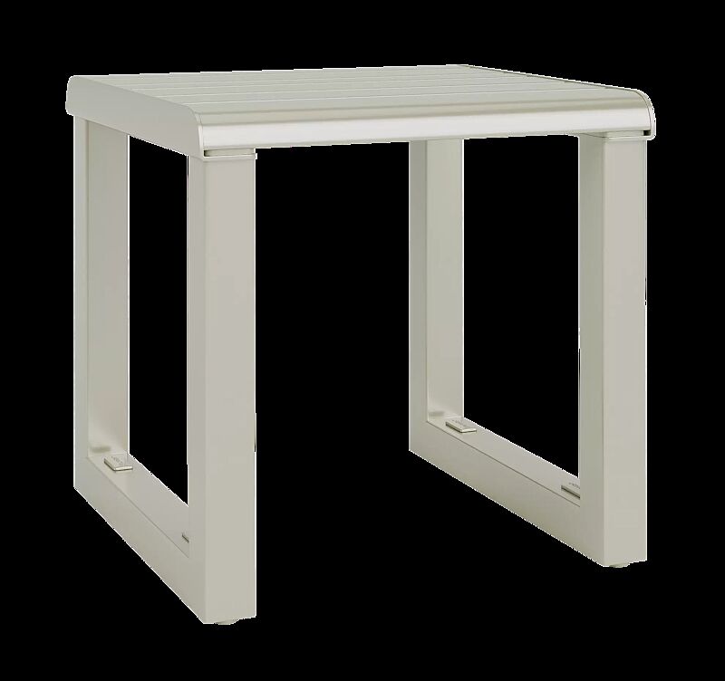 Sitz MANTUA ohne Rückenlehne, in RAL 7032 kieselgrau